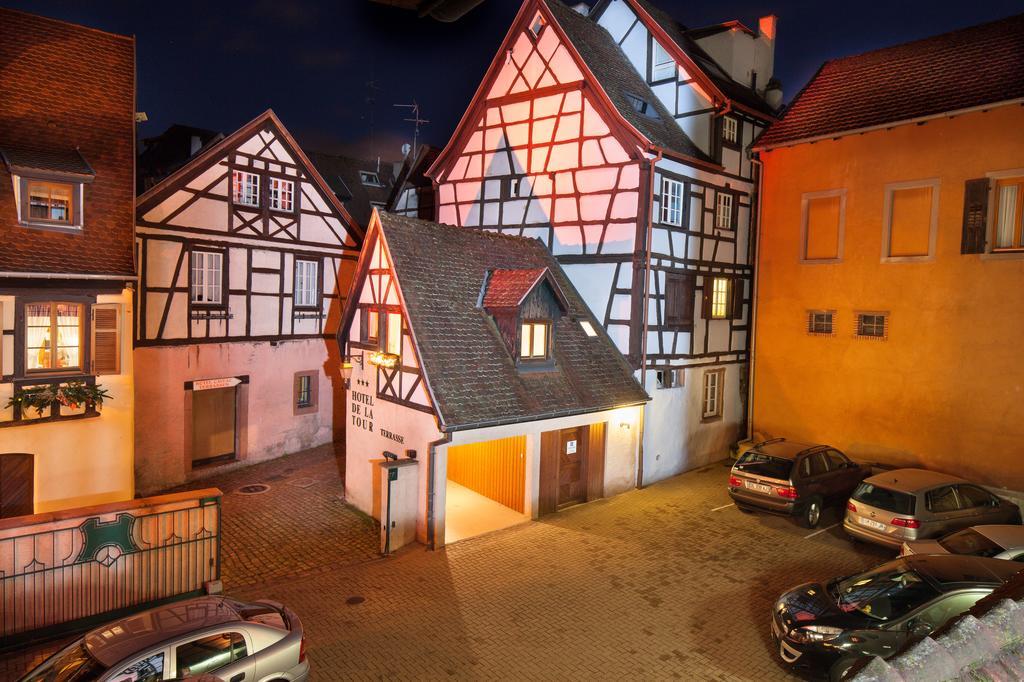 Logis Hotel De La Tour Ribeauvillé Zewnętrze zdjęcie