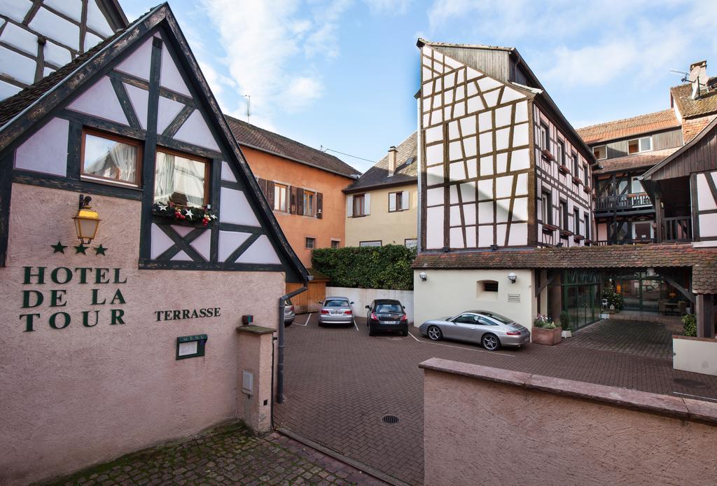 Logis Hotel De La Tour Ribeauvillé Zewnętrze zdjęcie