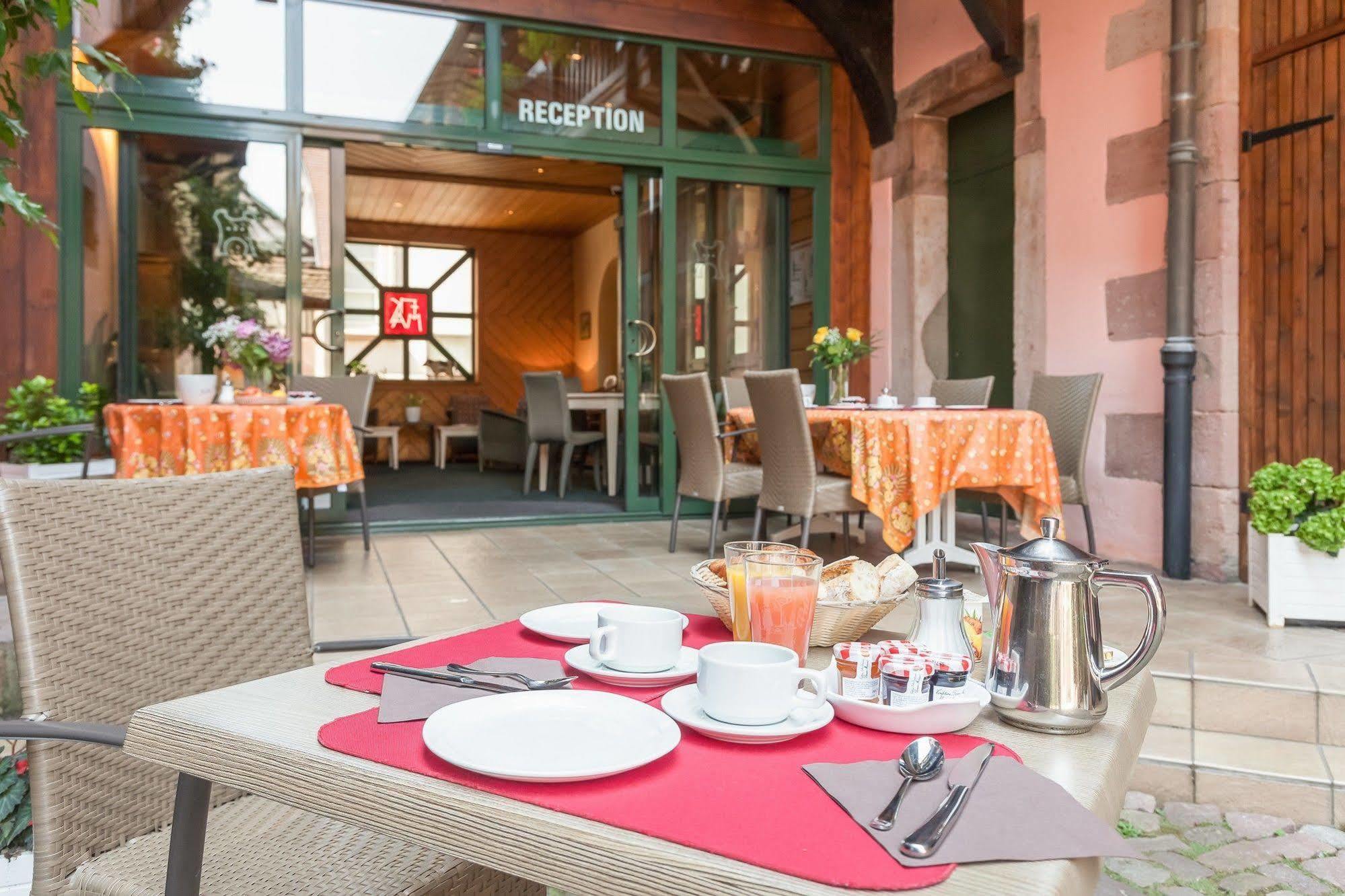 Logis Hotel De La Tour Ribeauvillé Zewnętrze zdjęcie