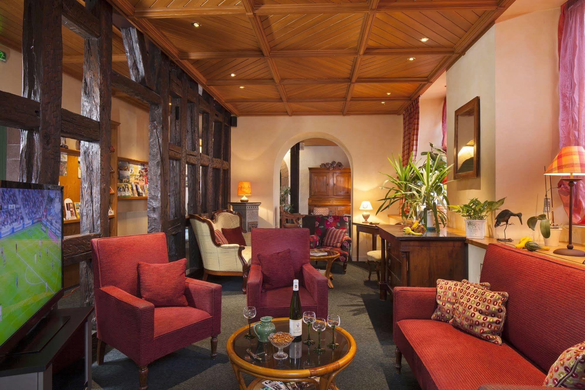 Logis Hotel De La Tour Ribeauvillé Zewnętrze zdjęcie