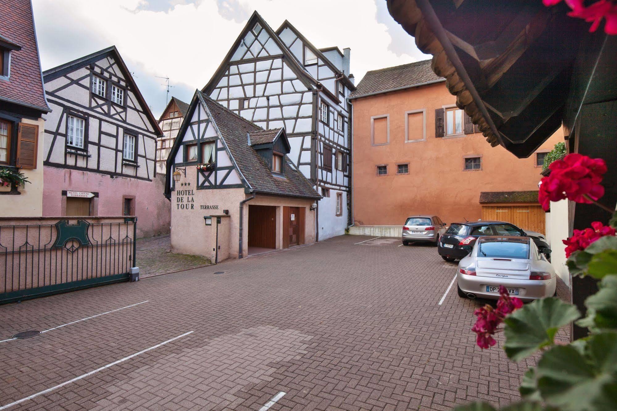Logis Hotel De La Tour Ribeauvillé Zewnętrze zdjęcie