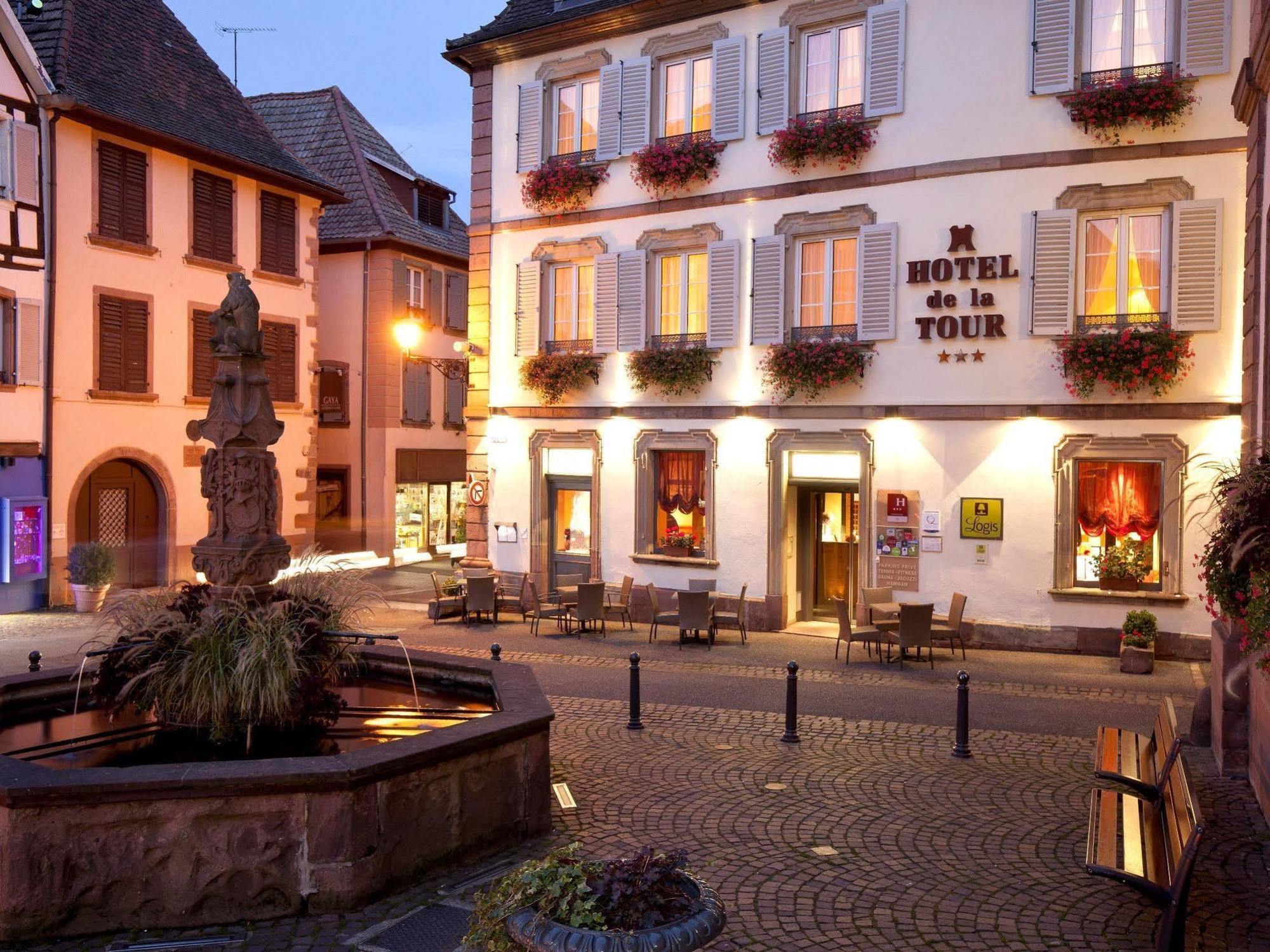 Logis Hotel De La Tour Ribeauvillé Zewnętrze zdjęcie
