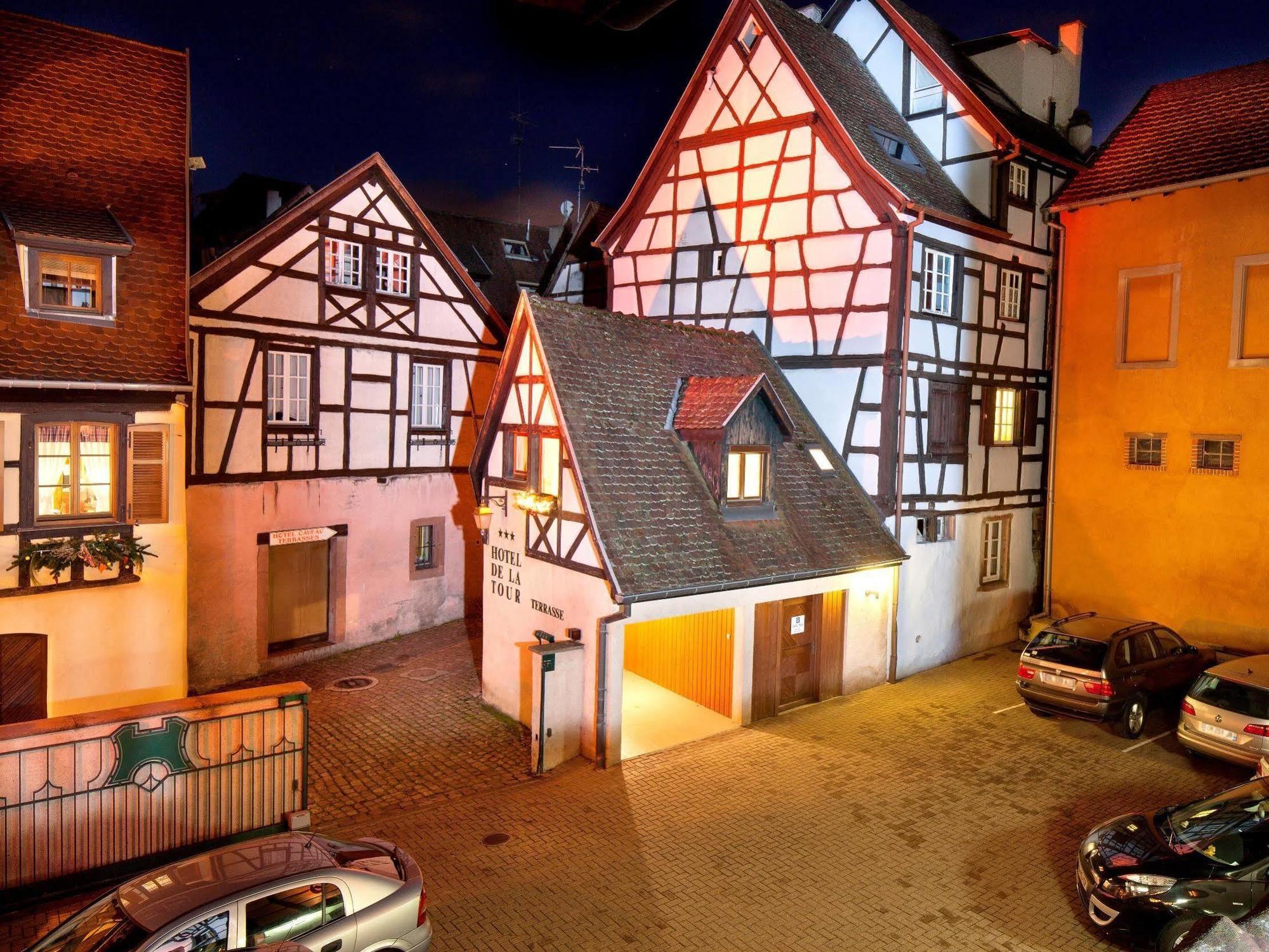 Logis Hotel De La Tour Ribeauvillé Zewnętrze zdjęcie